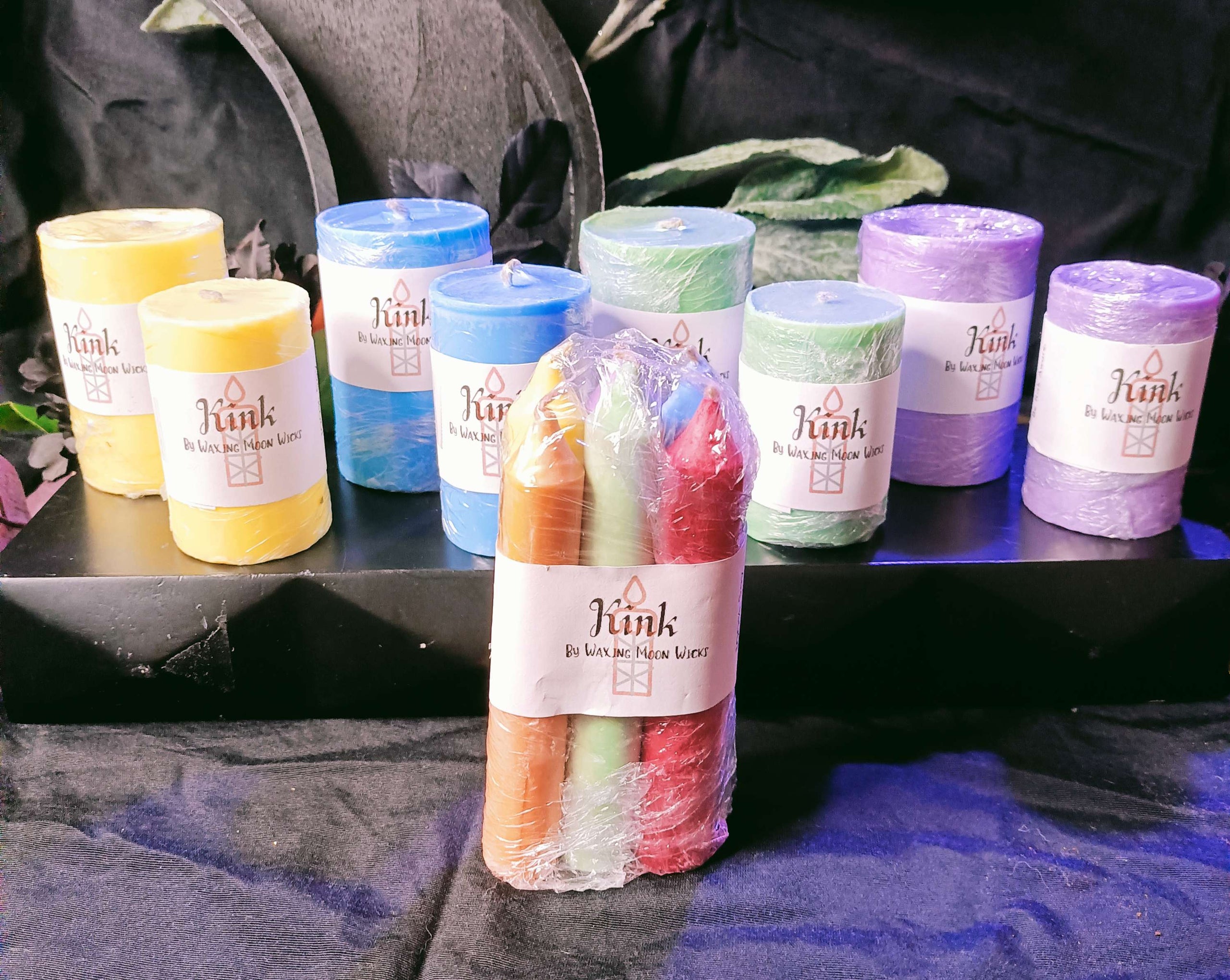 Kink! Wax Play Candle Waxing Moon Wicks